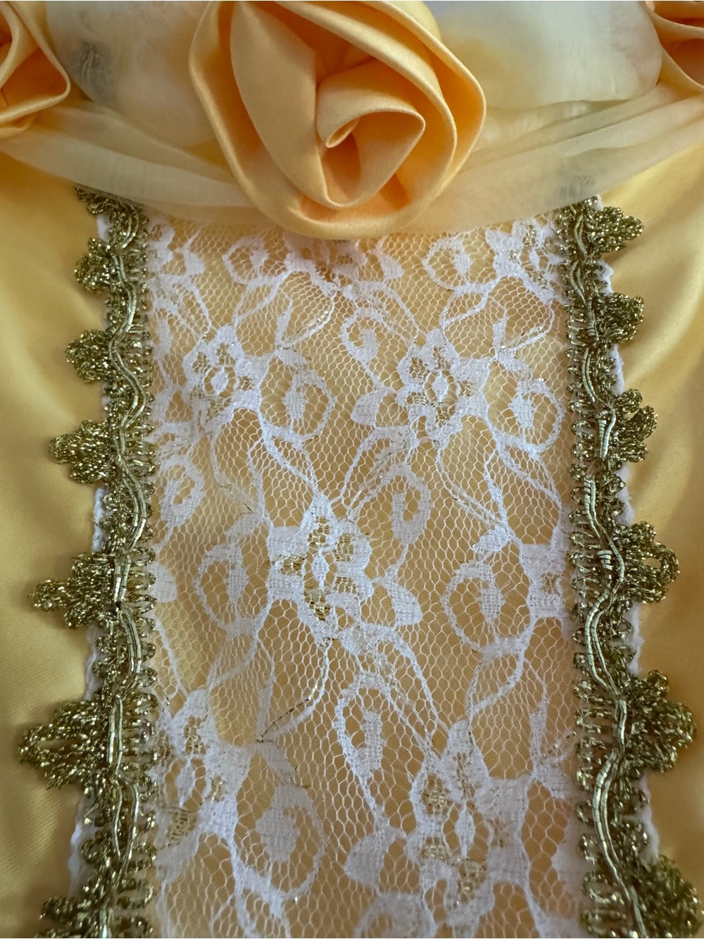 Princess Belle Yellow Dress Kids Size 10–12 150 cm - Picture 8 of 17